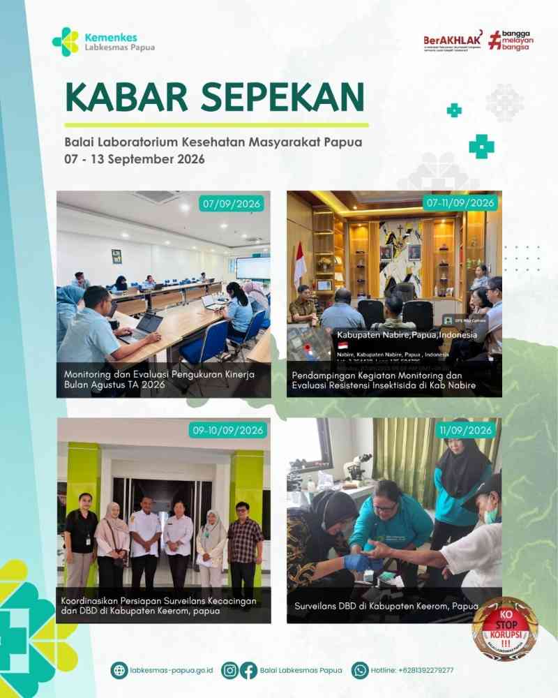 Kabar Sepekan Edisi Kedua Bulan September 2026